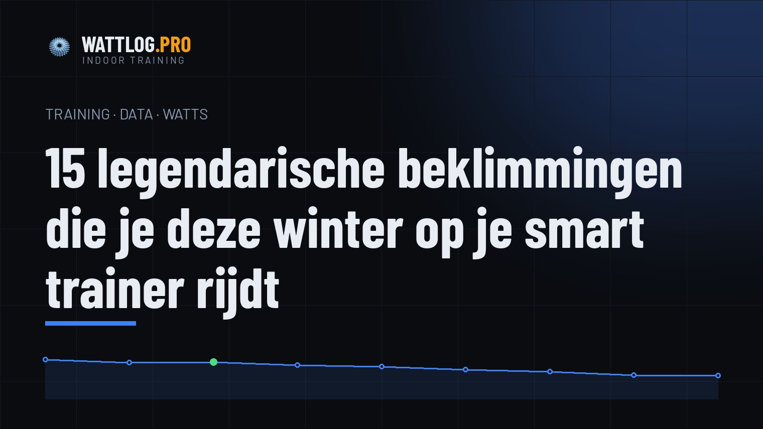 15 legendarische beklimmingen die je deze winter op je smart trainer rijdt