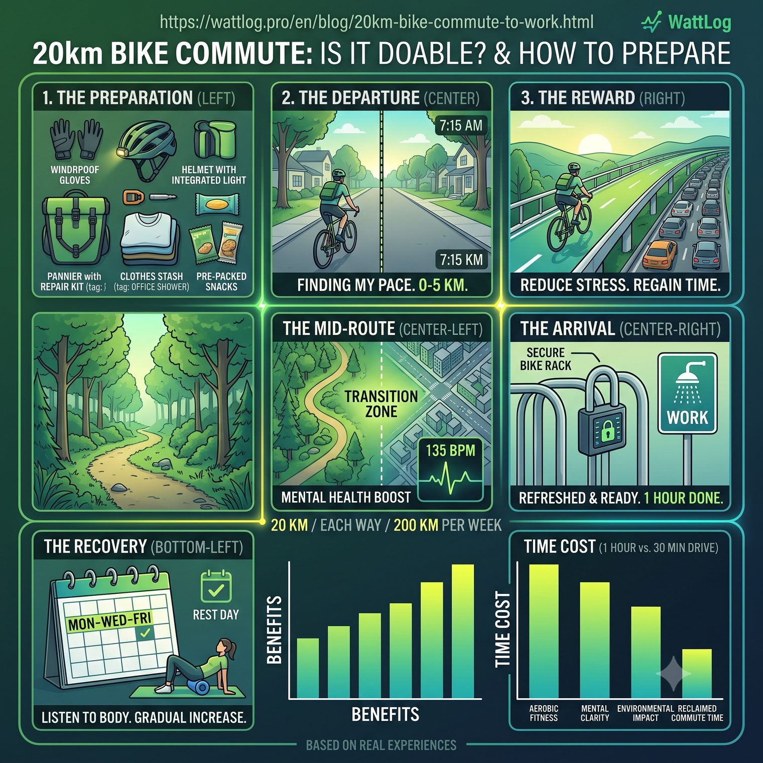 20 km Bike Commute to Work — Is It Doable and How to Prepare