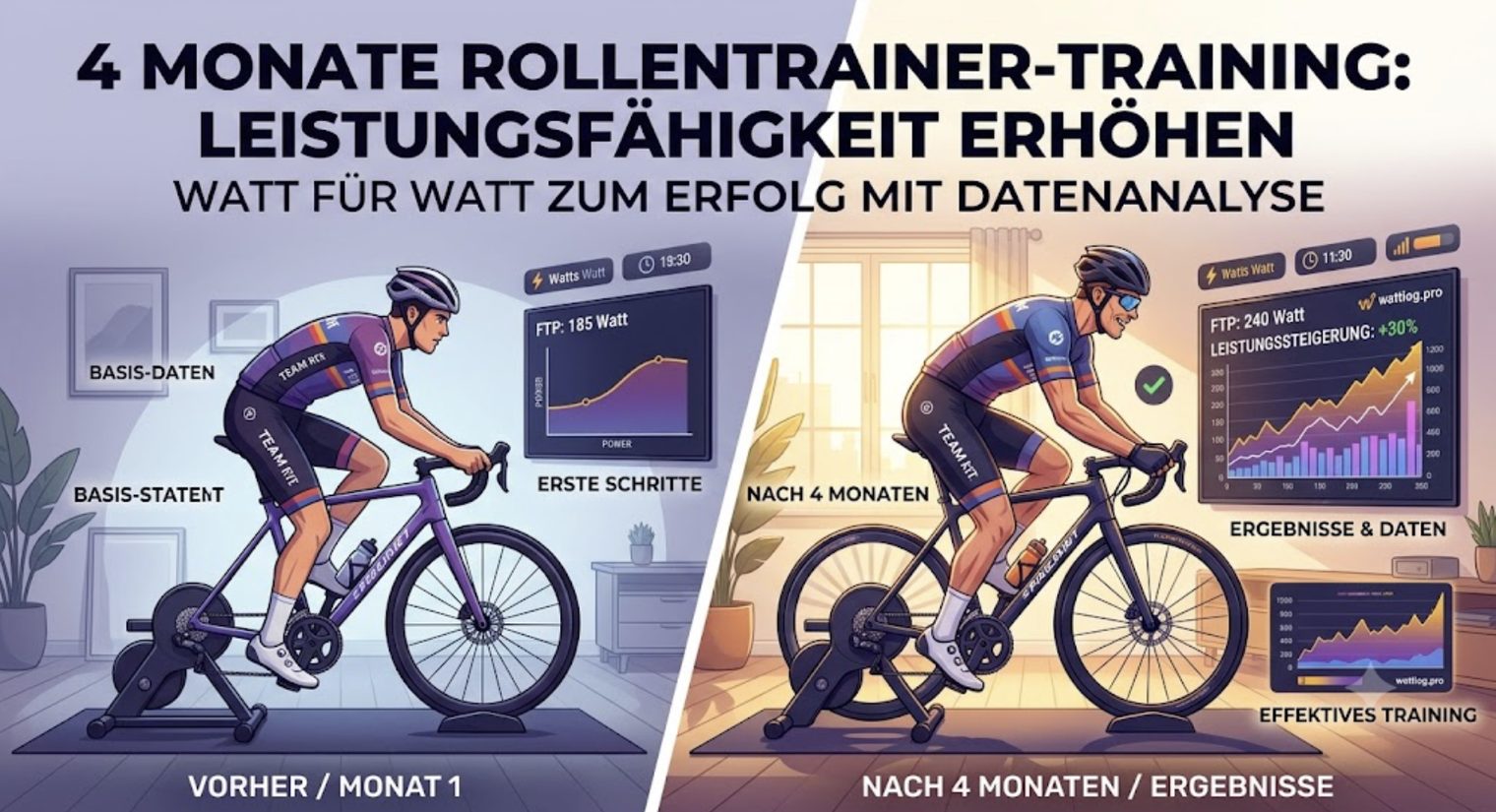 4 Monate auf dem Smart-Trainer — was das wirklich mit deiner Form auf der Straße macht