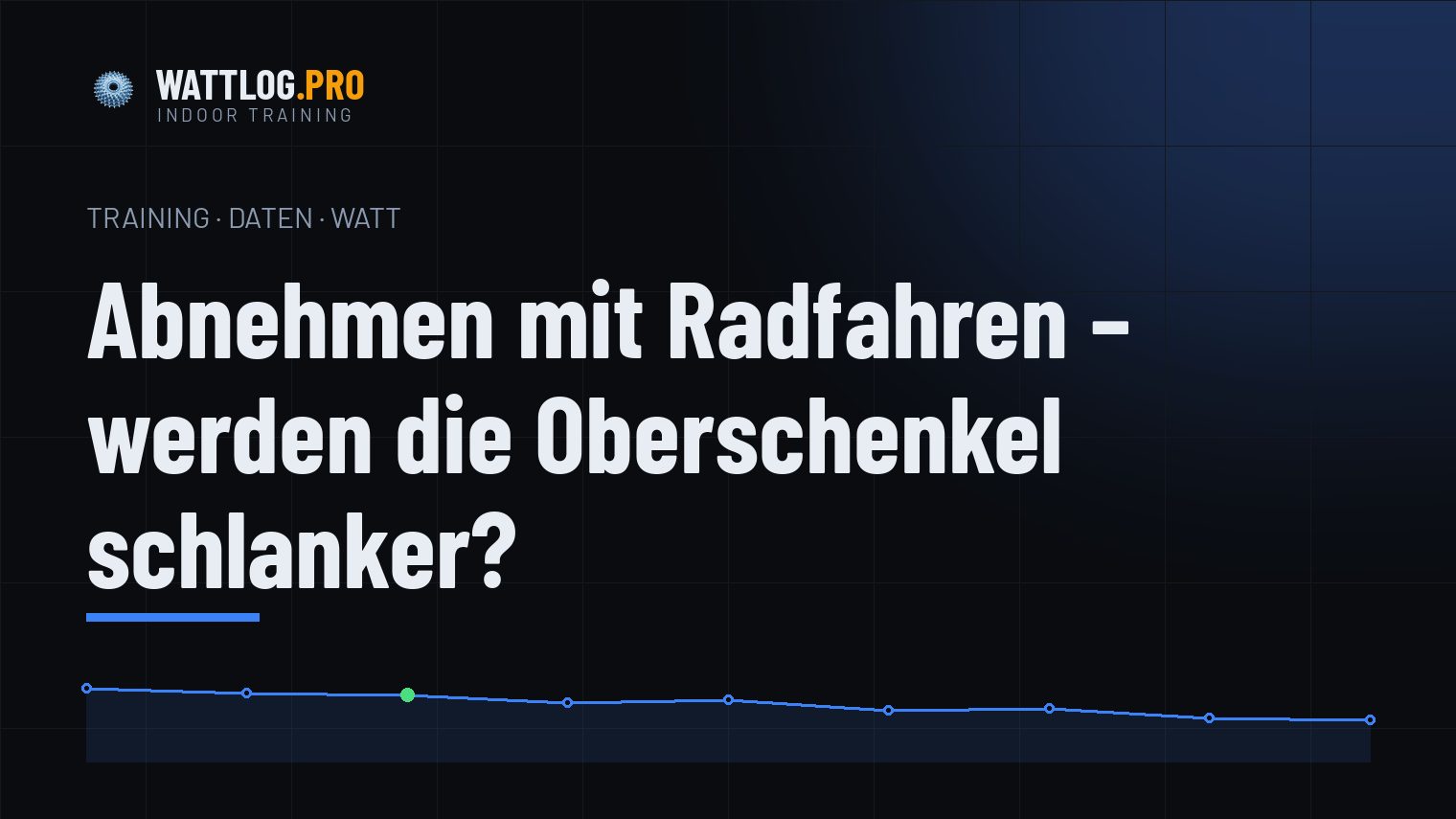 Abnehmen mit Radfahren — werden die Oberschenkel schlanker?