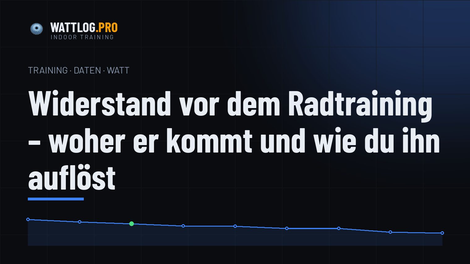Widerstand vor dem Radtraining — woher er kommt und wie du ihn auflöst
