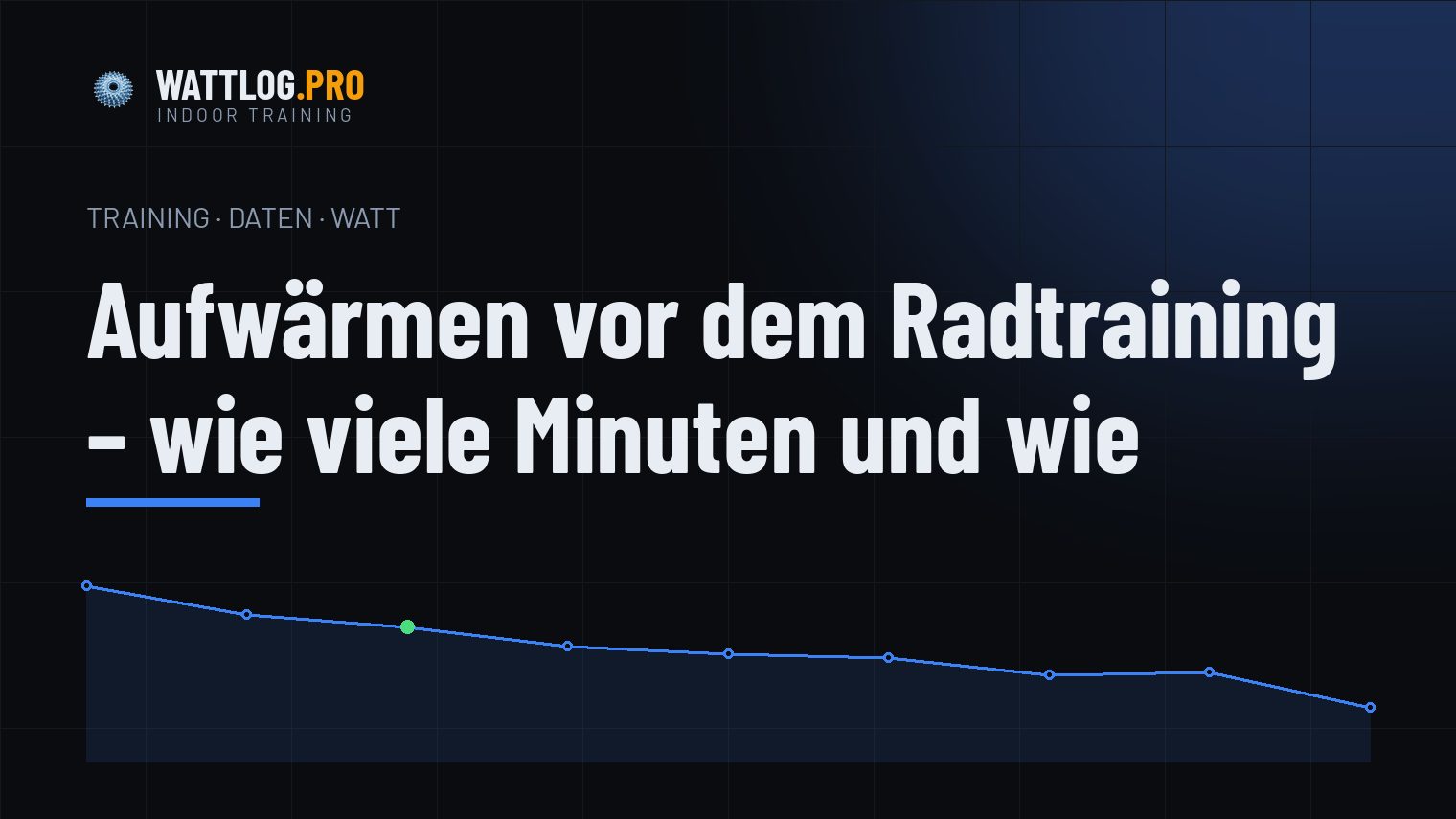 Aufwärmen vor dem Radtraining — wie viele Minuten und wie