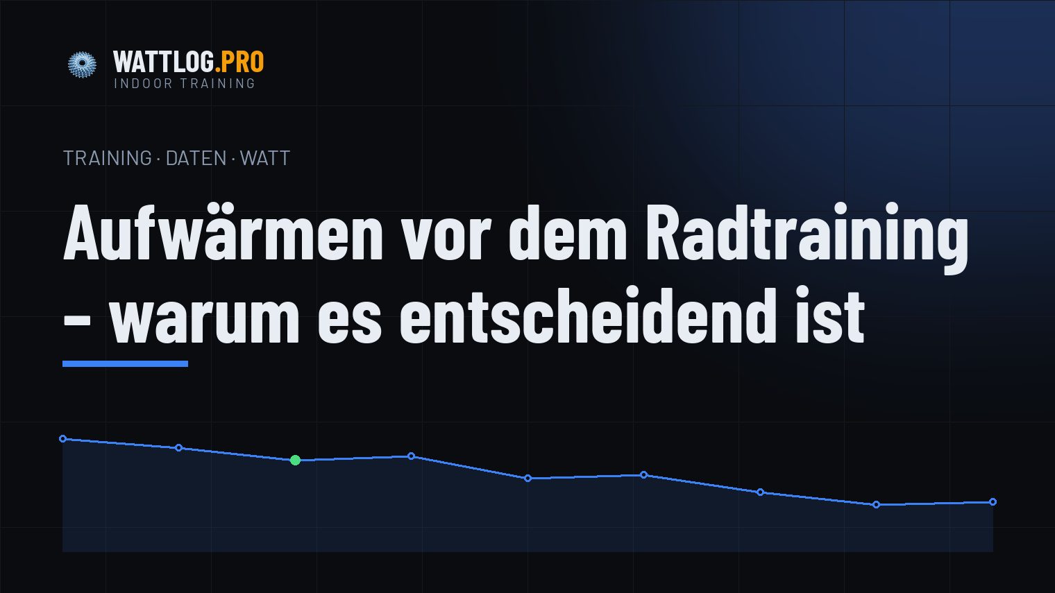 Aufwärmen vor dem Radtraining — warum es entscheidend ist