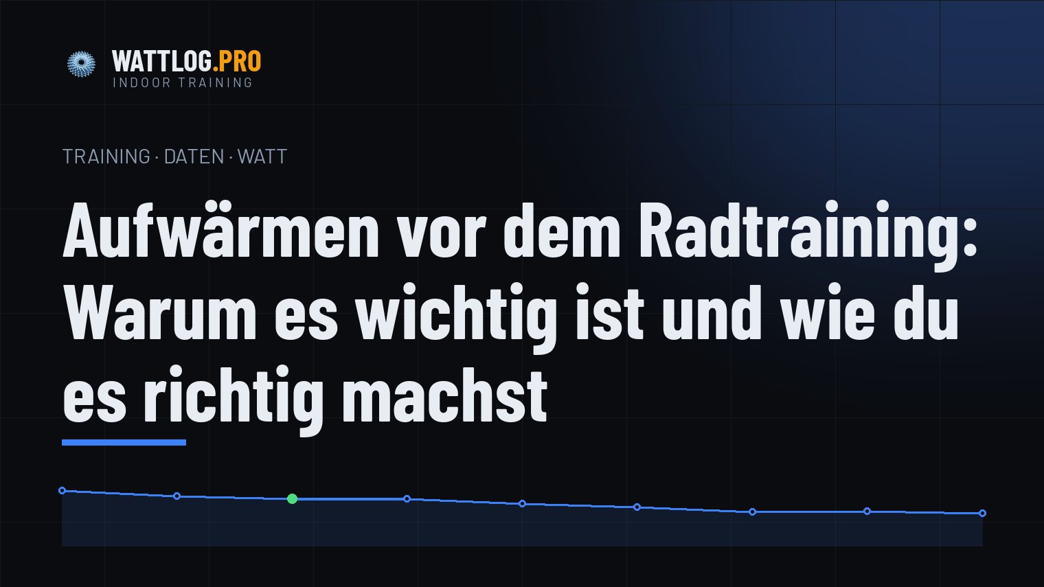 Aufwärmen vor dem Radtraining: Warum es wichtig ist und wie du es richtig machst