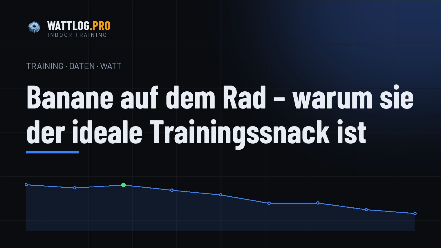 Banane auf dem Rad — warum sie der ideale Trainingssnack ist