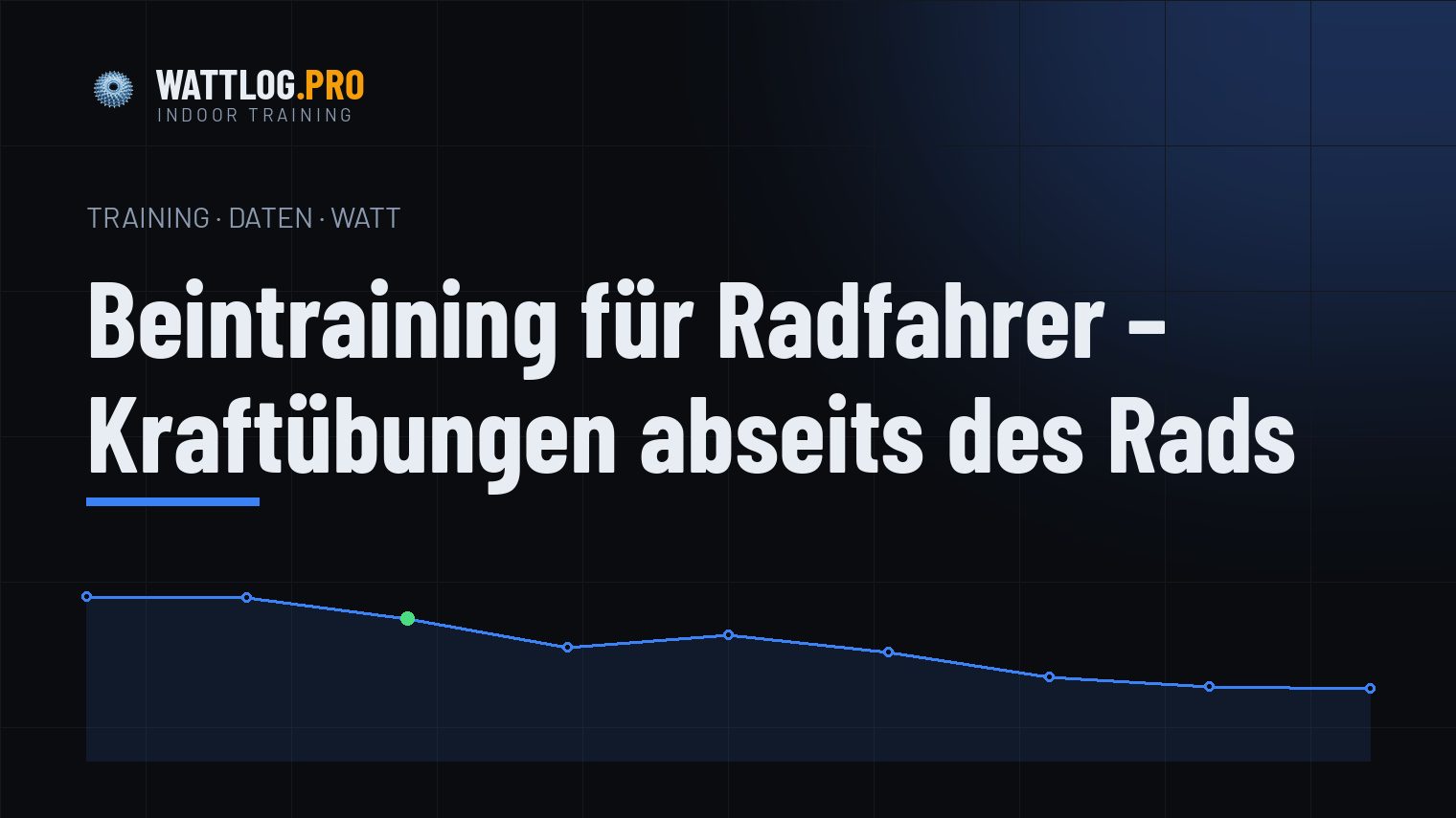 Beintraining für Radfahrer — Kraftübungen abseits des Rads