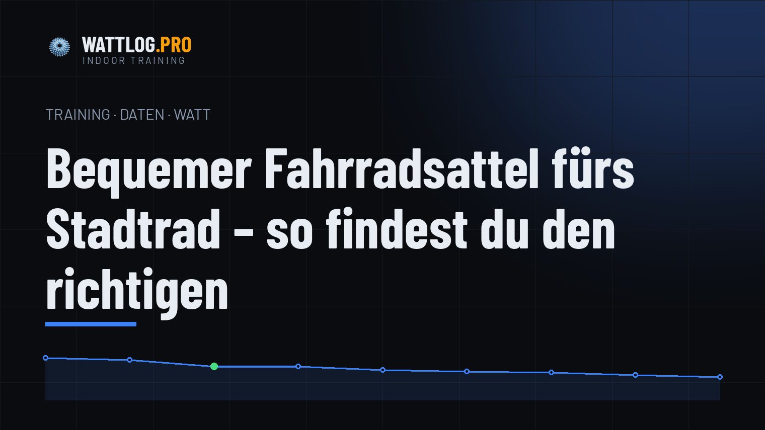 Bequemer Fahrradsattel fürs Stadtrad — so findest du den richtigen