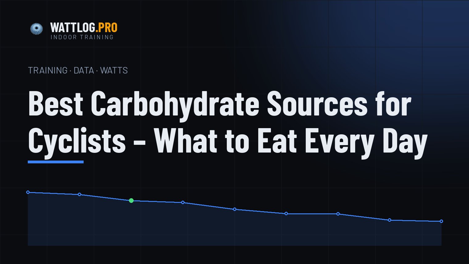 Best carbohydrate sources for cyclists — what to eat every day