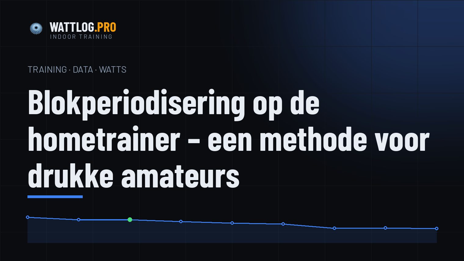Blokperiodisering op de hometrainer — een methode voor drukke amateurs