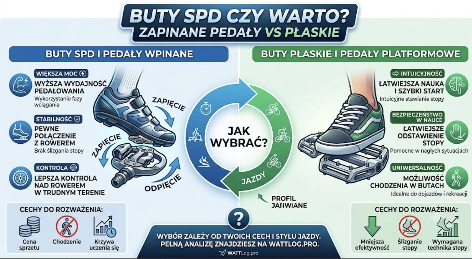 Buty SPD i zapinane pedały — czy warto przejść na klipless?