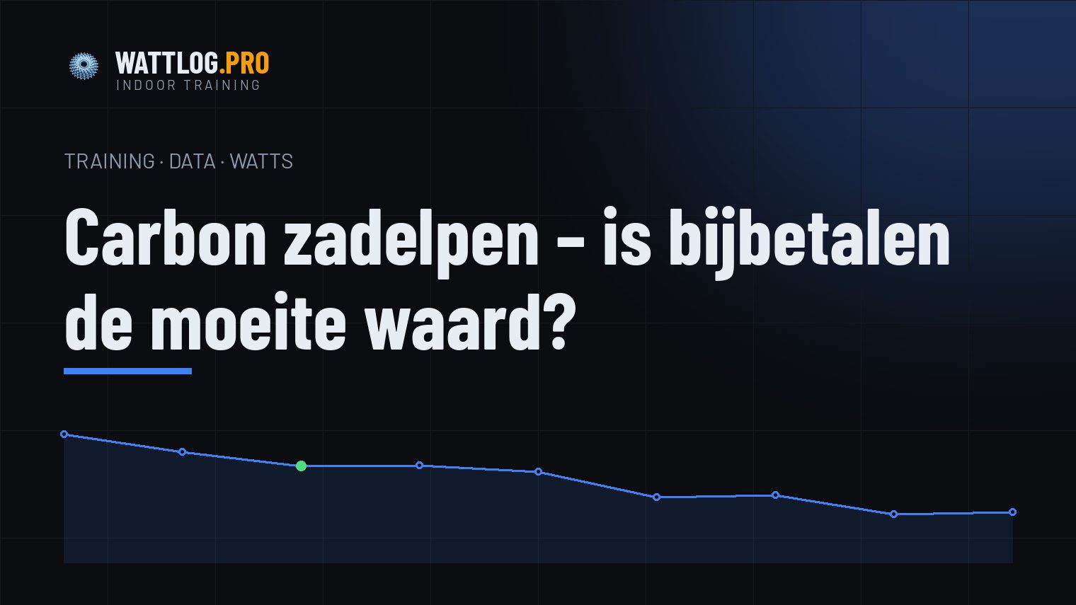 Carbon zadelpen — is bijbetalen de moeite waard?