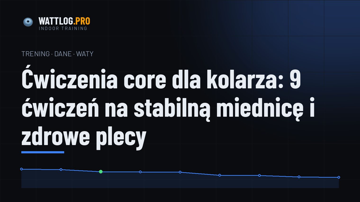 Ćwiczenia core dla kolarza: 9 ćwiczeń na stabilną miednicę i zdrowe plecy