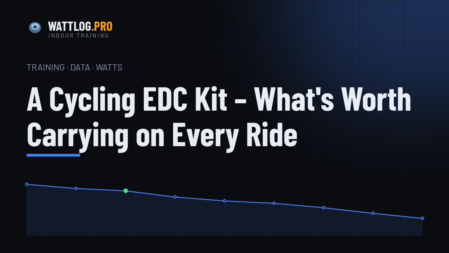 A cycling EDC kit — what's worth carrying on every ride
