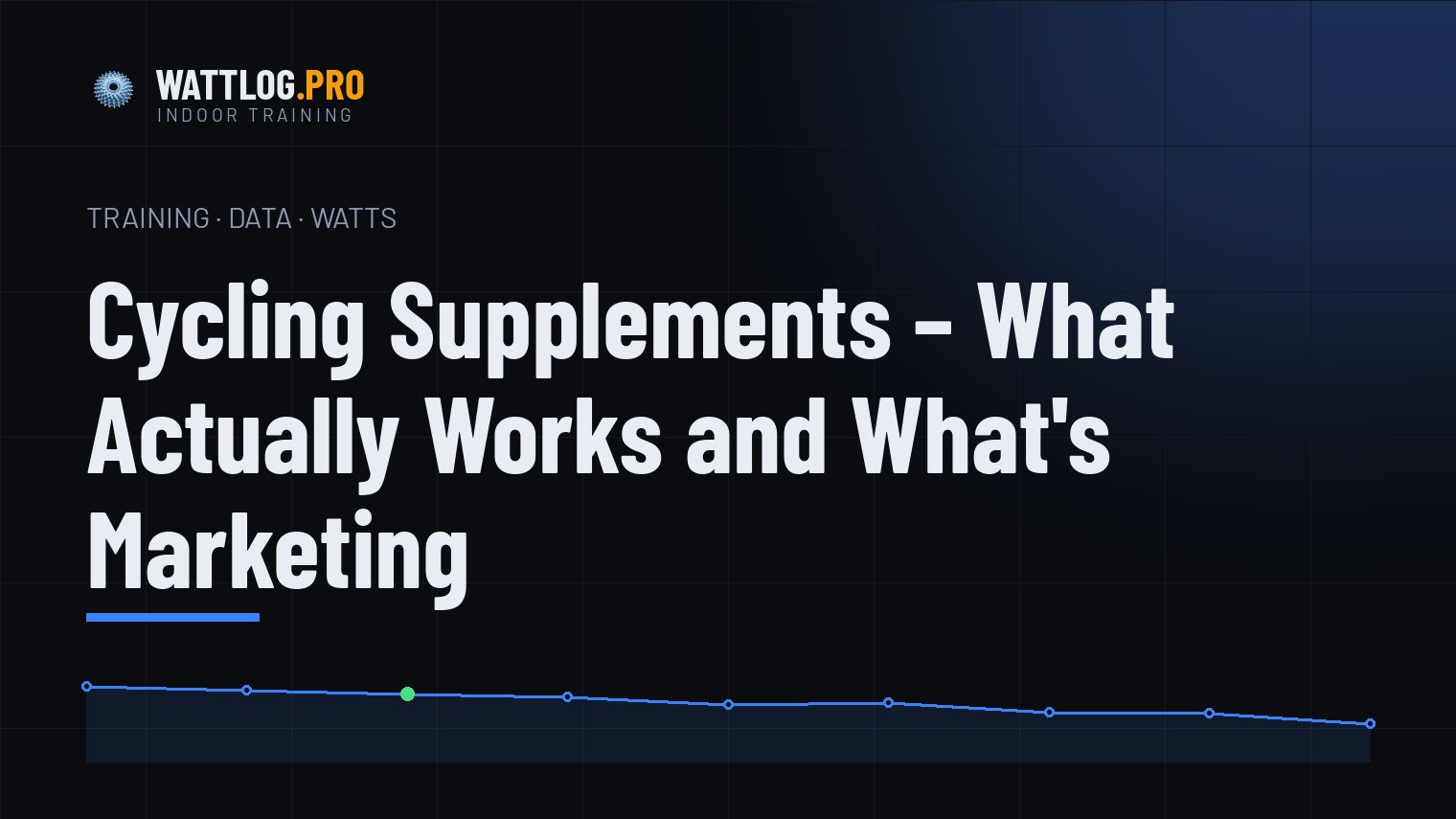 Cycling Supplements — What Actually Works and What's Marketing