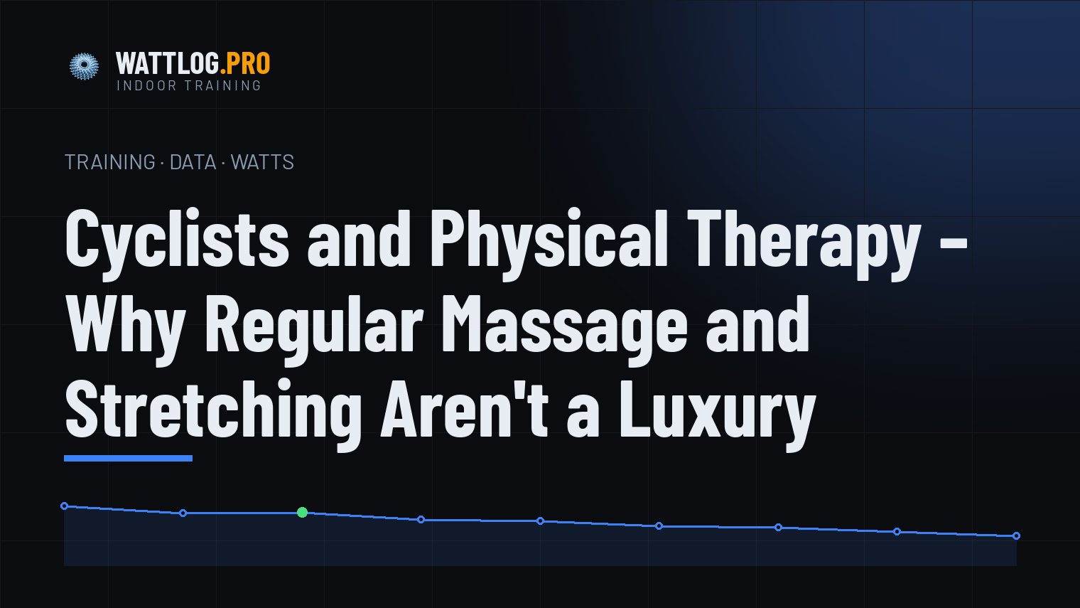 Cyclists and Physical Therapy — Why Regular Massage and Stretching Aren't a Luxury