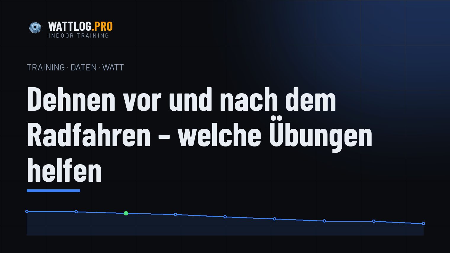 Dehnen vor und nach dem Radfahren — welche Übungen helfen