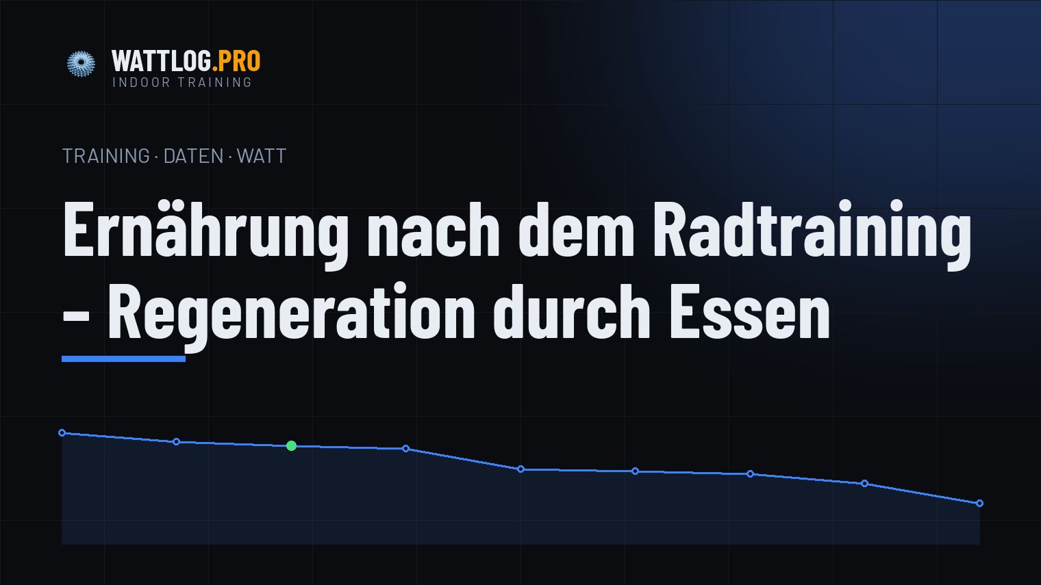 Ernährung nach dem Radtraining — Regeneration durch Essen