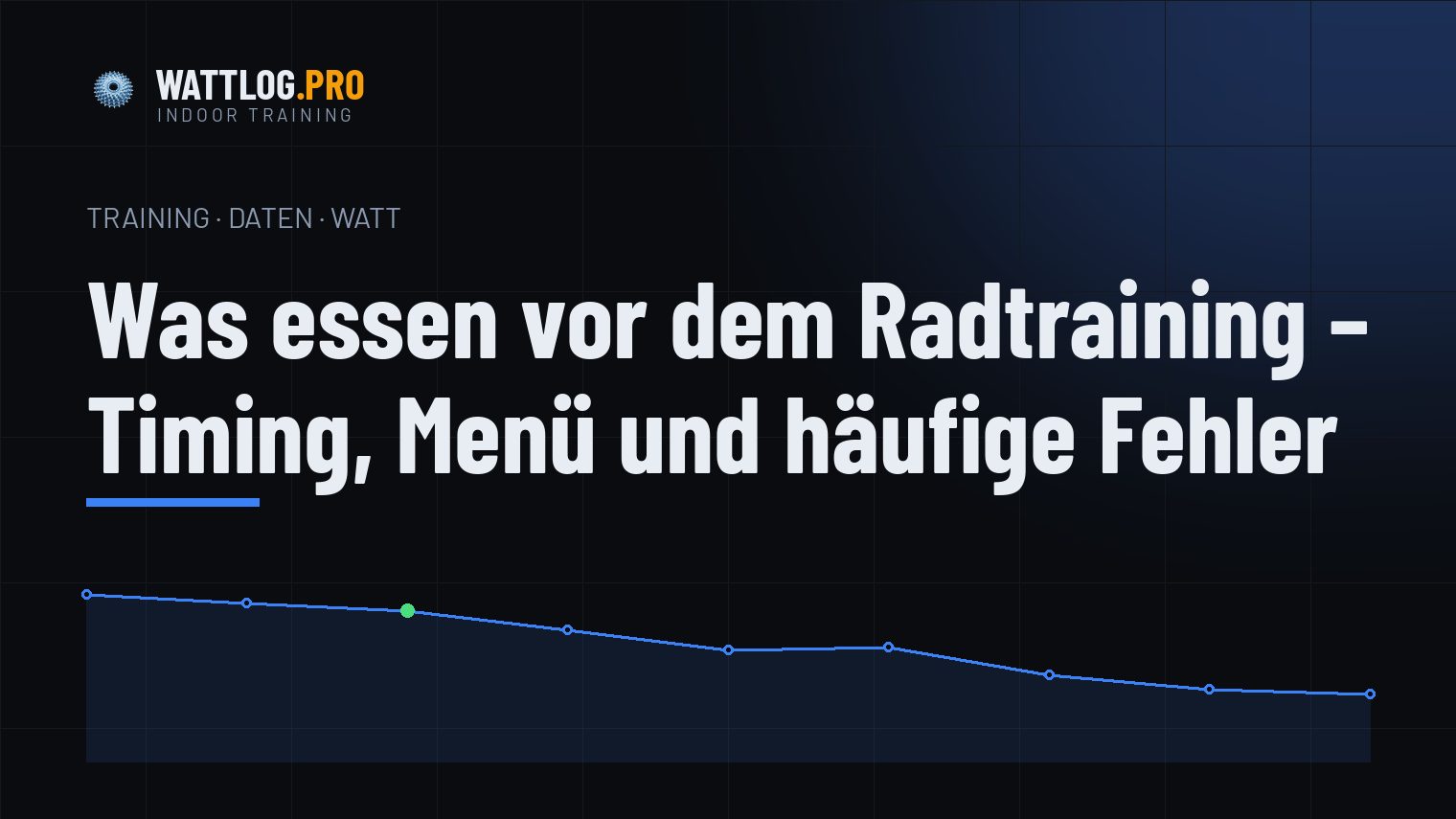 Was essen vor dem Radtraining — Timing, Menü und häufige Fehler