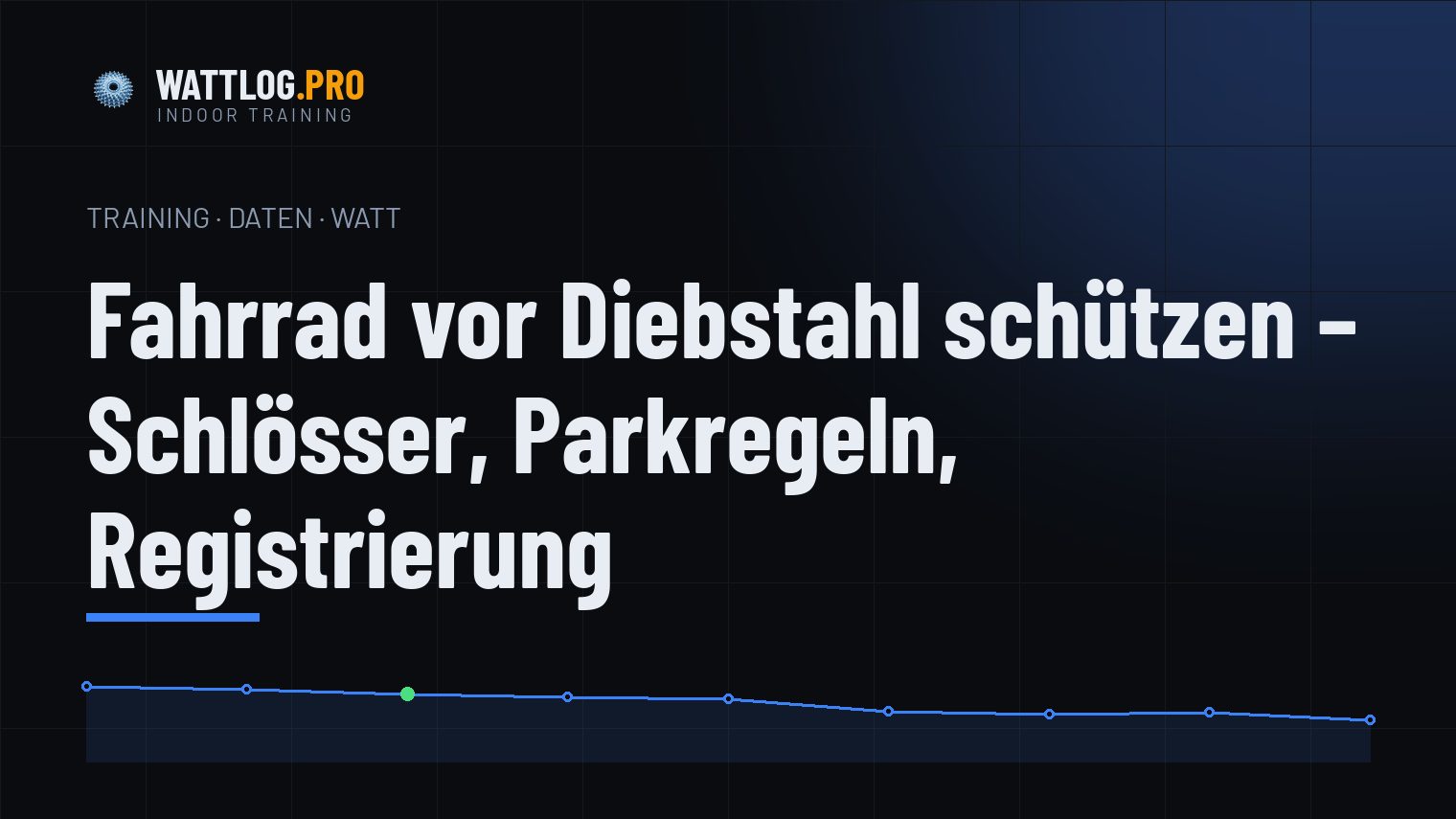 Fahrrad vor Diebstahl schützen — Schlösser, Parkregeln, Registrierung