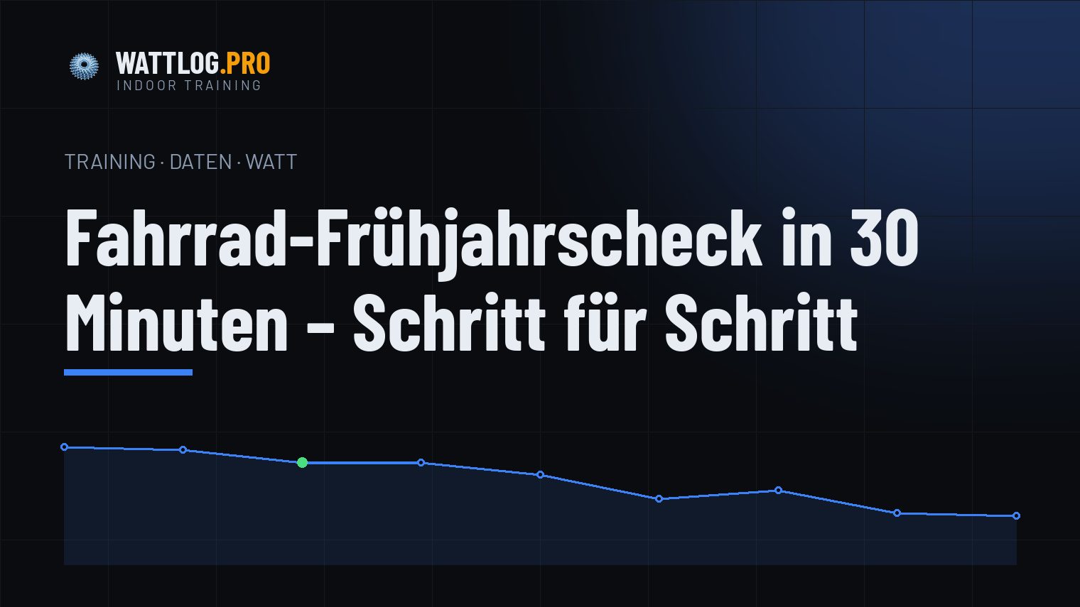Fahrrad-Frühjahrscheck in 30 Minuten — Schritt für Schritt