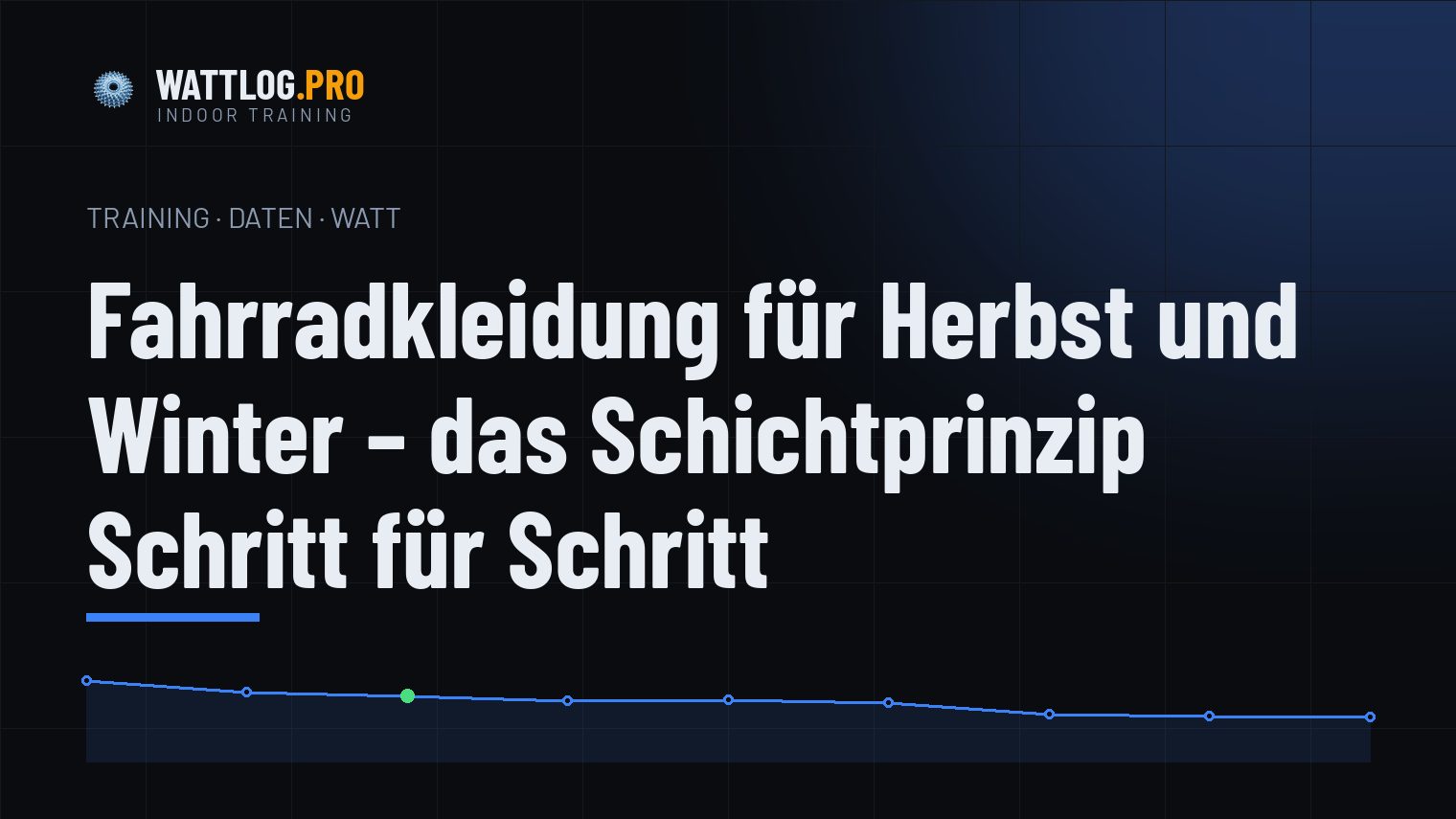 Fahrradkleidung für Herbst und Winter — das Schichtprinzip Schritt für Schritt