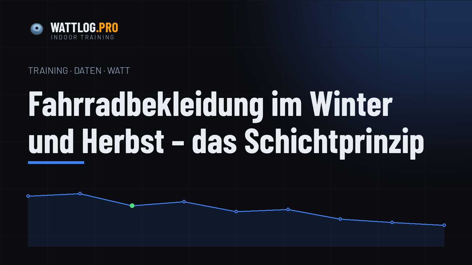 Fahrradbekleidung im Winter und Herbst — das Schichtprinzip