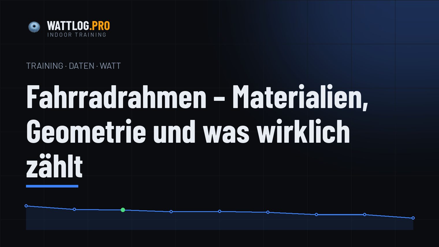 Fahrradrahmen — Materialien, Geometrie und was wirklich zählt