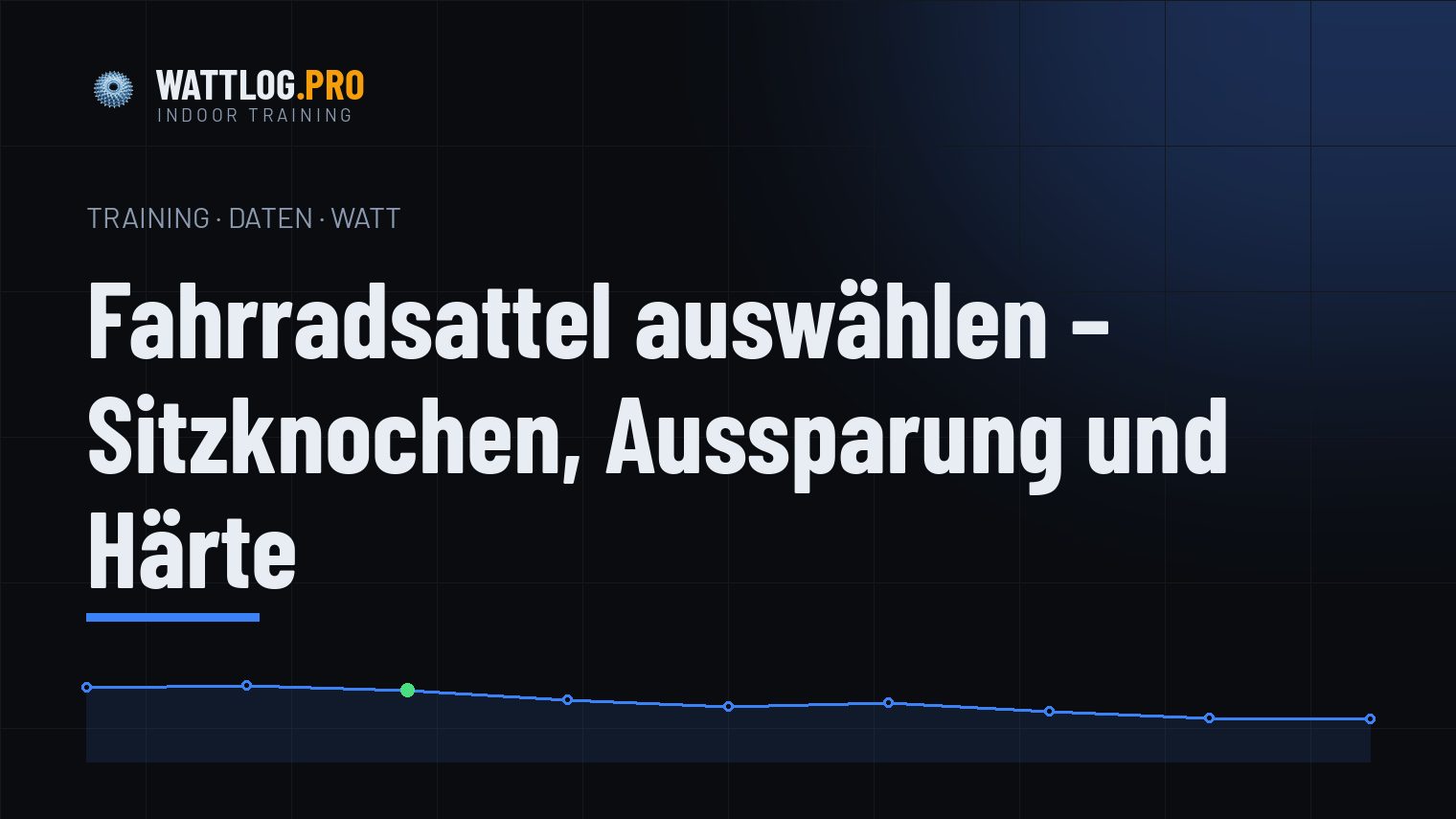 Fahrradsattel auswählen — Sitzknochen, Aussparung und Härte