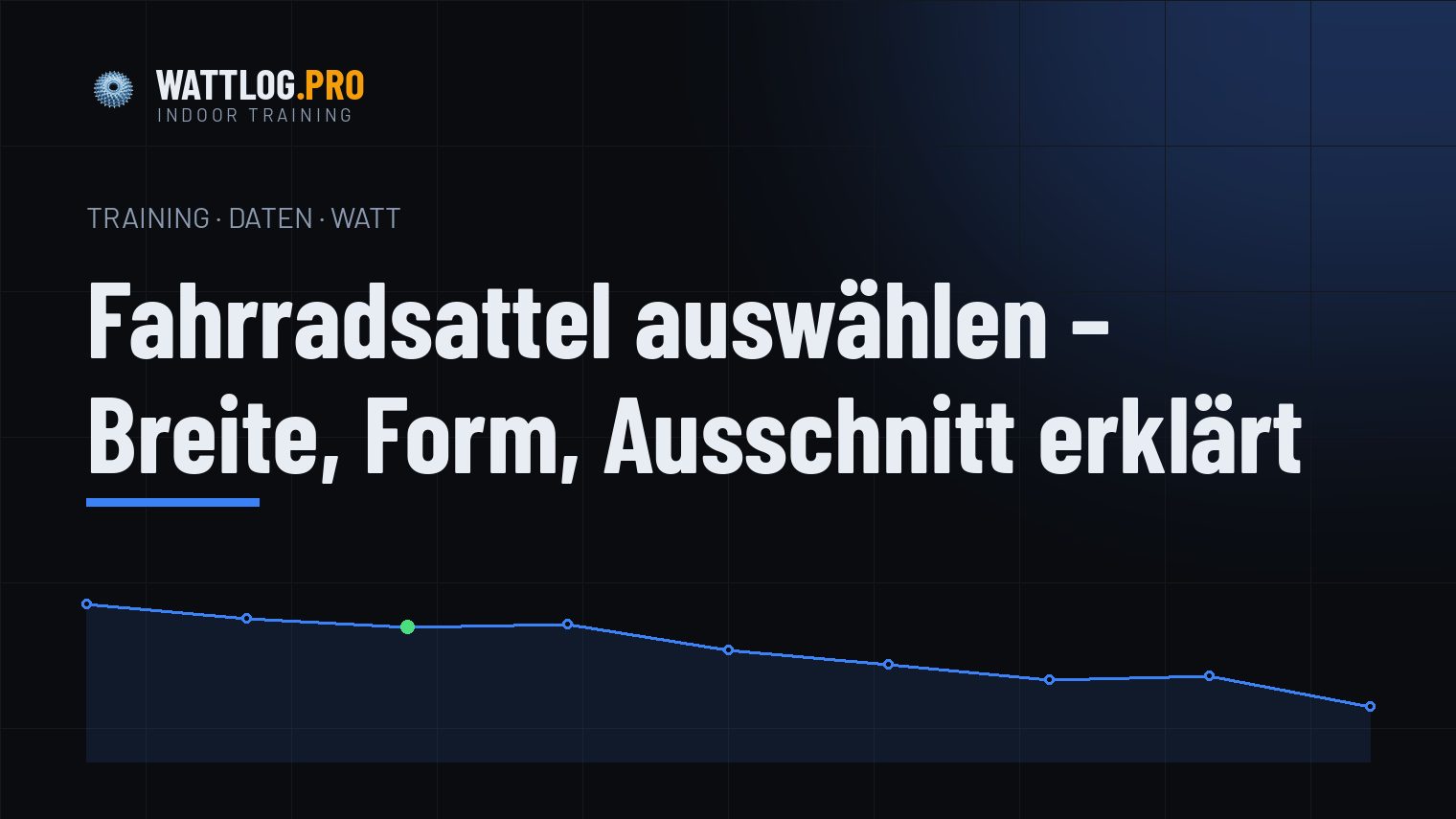 Fahrradsattel auswählen — Breite, Form, Ausschnitt erklärt