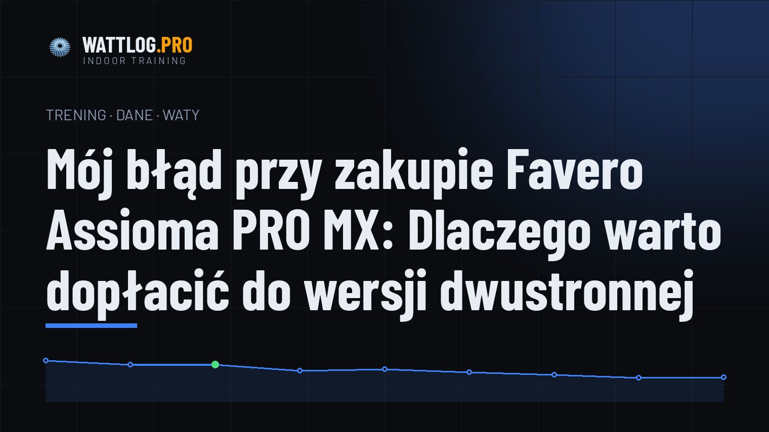 Mój błąd przy zakupie Favero Assioma PRO MX: Dlaczego warto dopłacić do wersji dwustronnej
