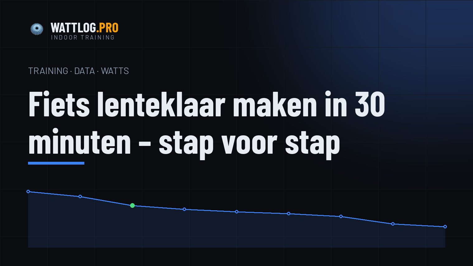 Fiets lenteklaar maken in 30 minuten — stap voor stap