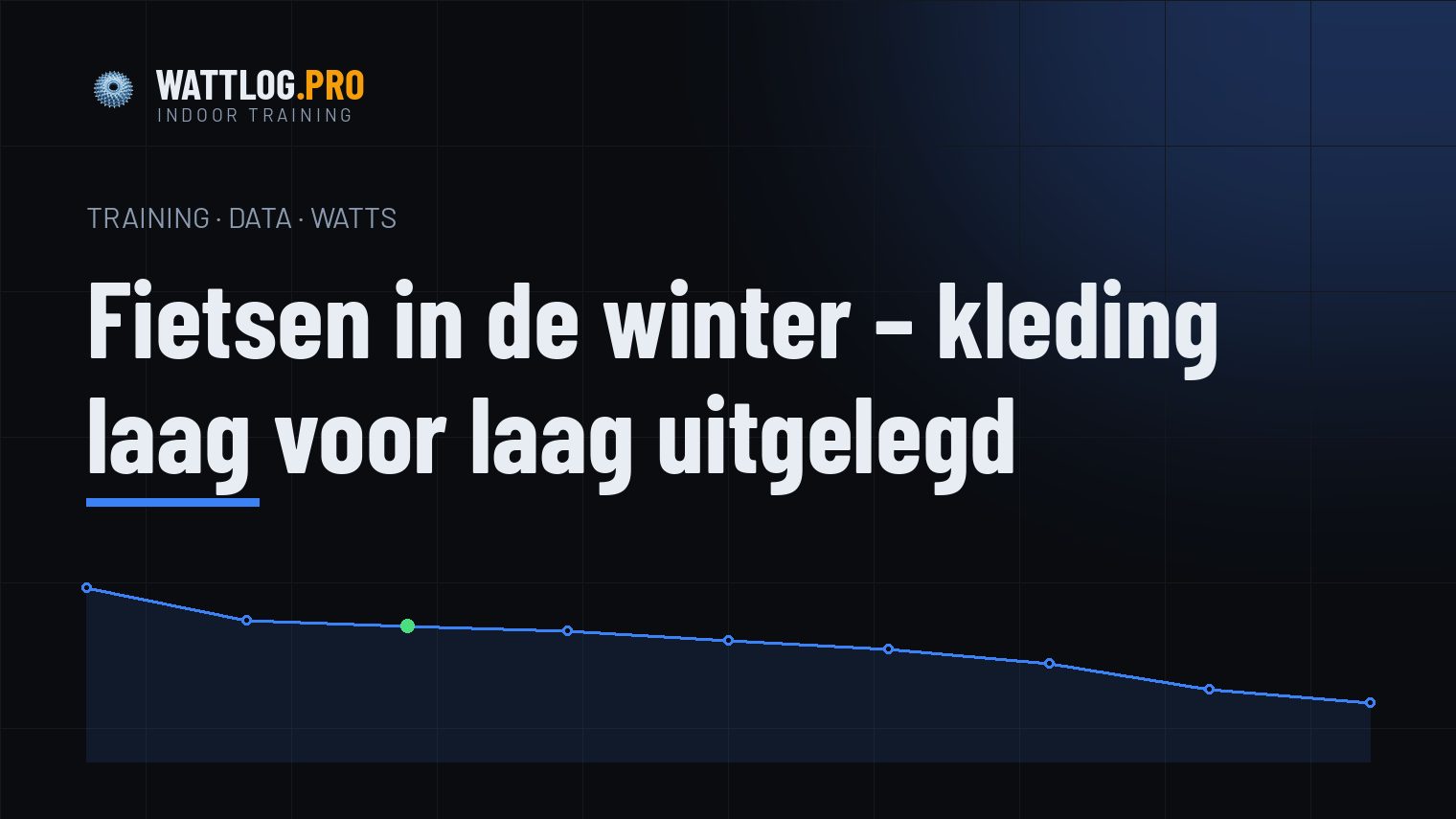 Fietsen in de winter — kleding laag voor laag uitgelegd