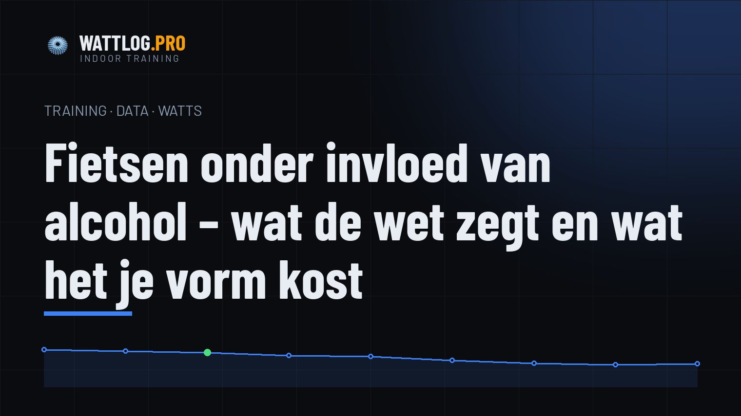 Fietsen onder invloed van alcohol — wat de wet zegt en wat het je vorm kost