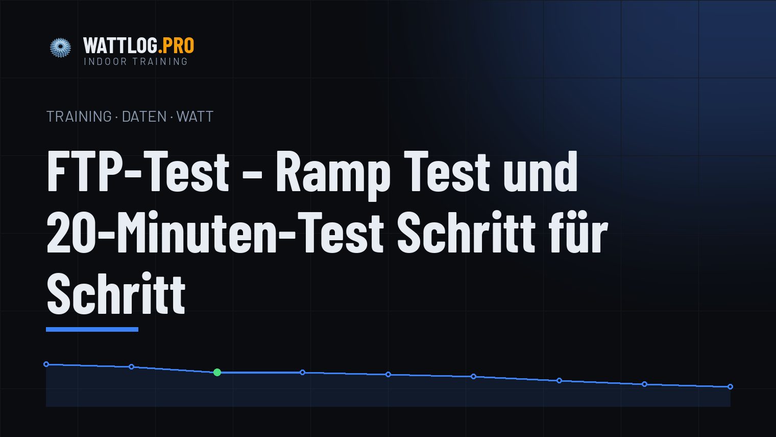 FTP-Test — Ramp Test und 20-Minuten-Test Schritt für Schritt