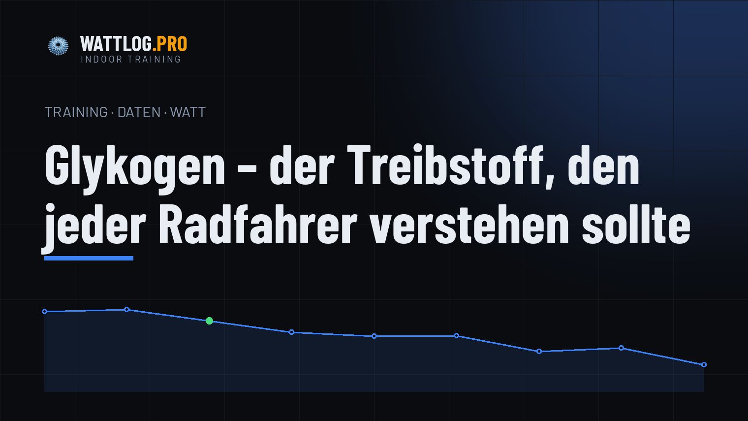 Glykogen — der Treibstoff, den jeder Radfahrer verstehen sollte