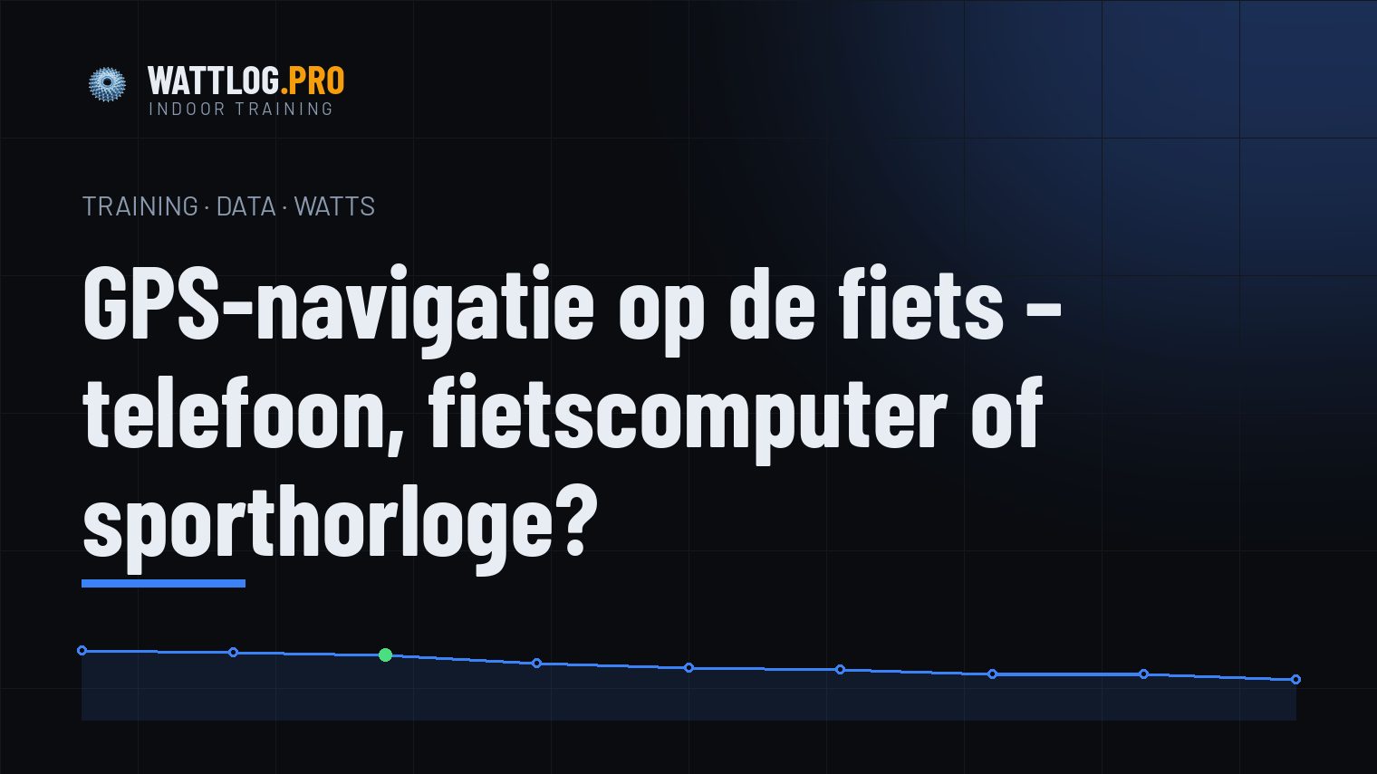 GPS-navigatie op de fiets — telefoon, fietscomputer of sporthorloge?
