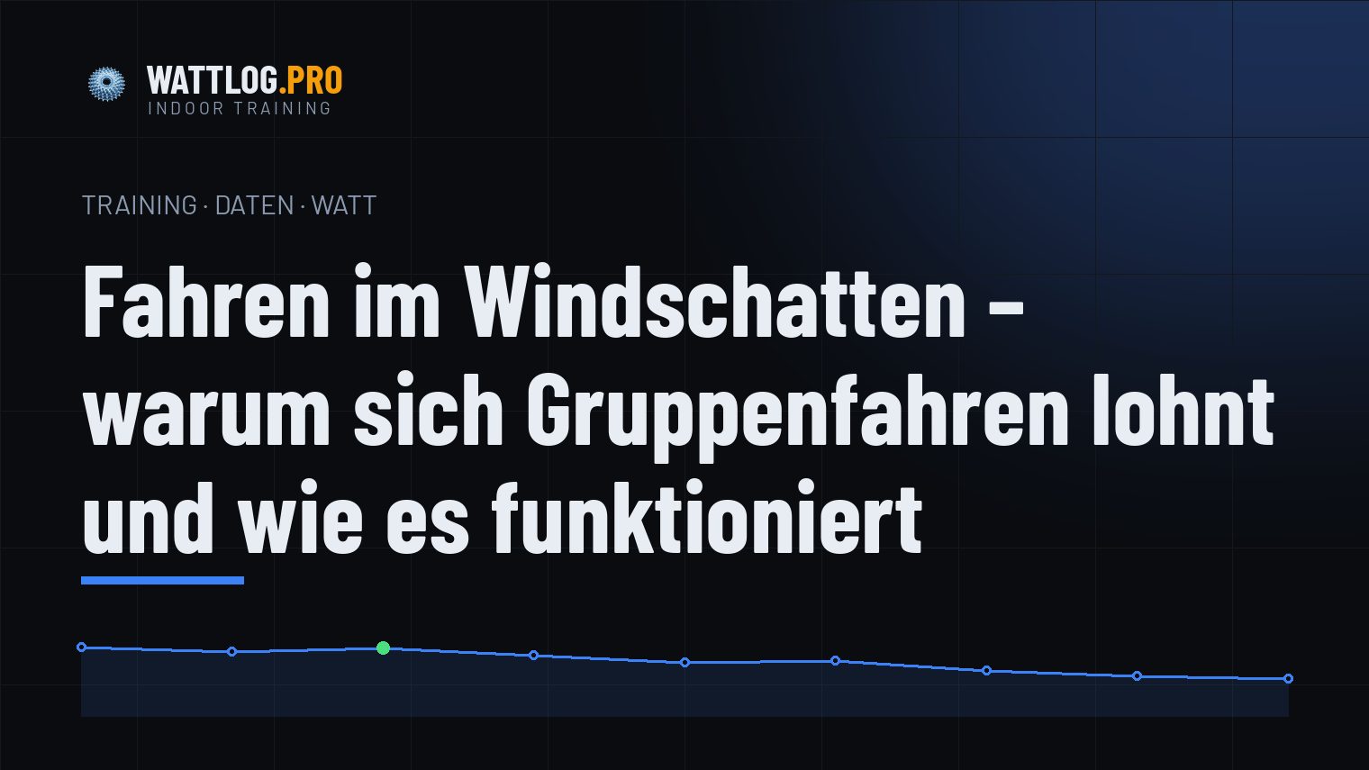 Fahren im Windschatten — warum sich Gruppenfahren lohnt und wie es funktioniert