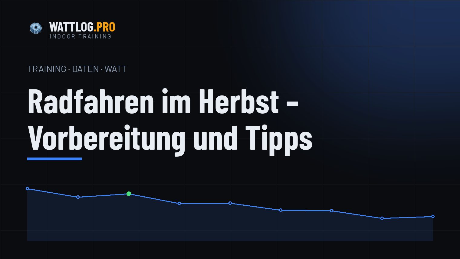 Radfahren im Herbst — Vorbereitung und Tipps