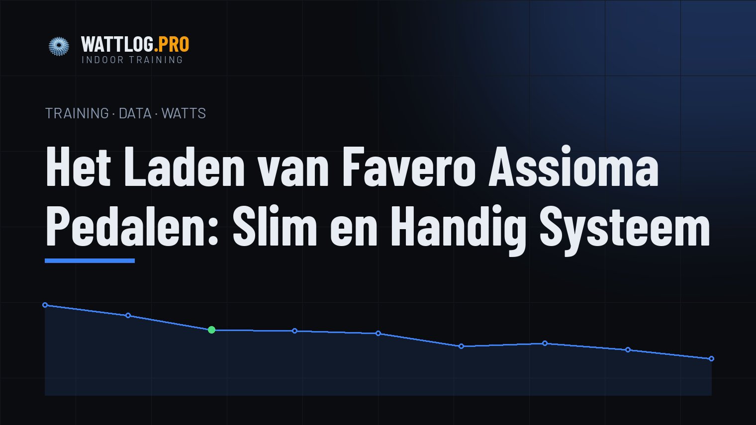 Het laden van Favero Assioma pedalen: slim en handig systeem