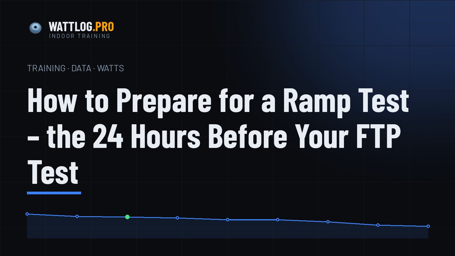 How to Prepare for a Ramp Test — the 24 Hours Before Your FTP Test