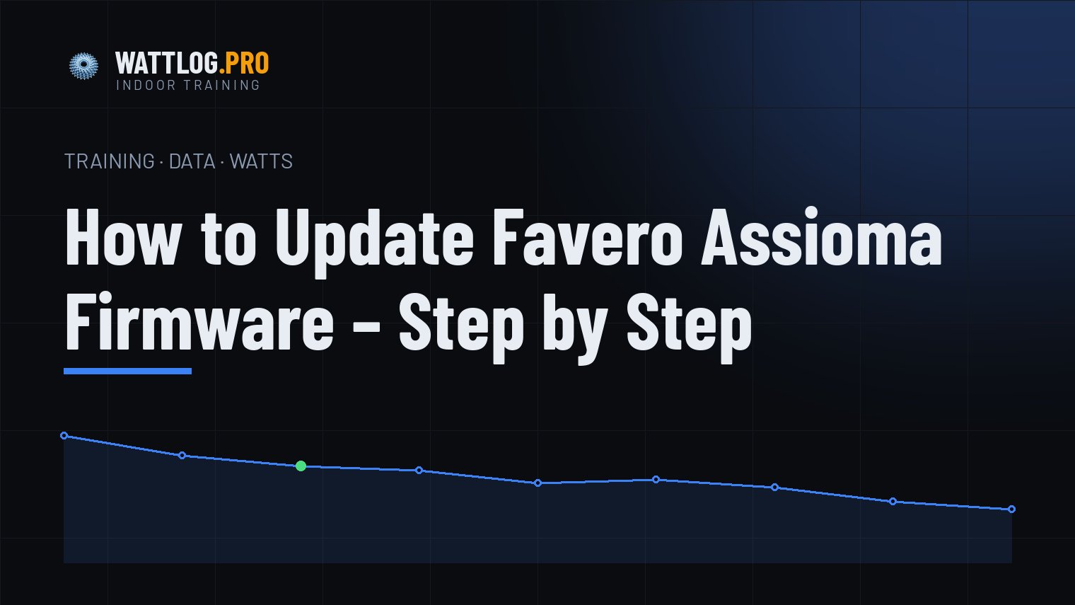 How to Update Favero Assioma Firmware — Step by Step