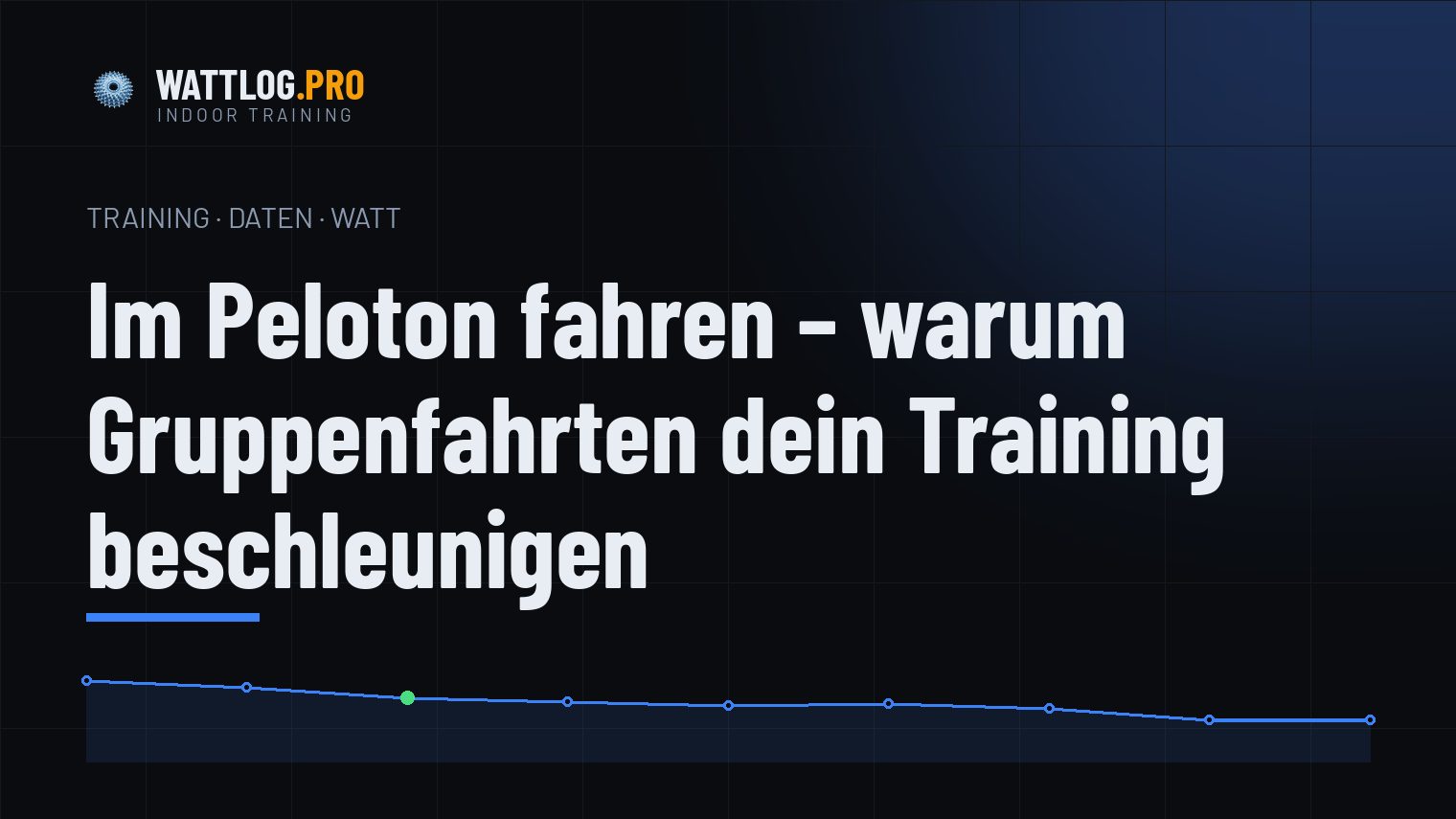 Im Peloton fahren — warum Gruppenfahrten dein Training beschleunigen