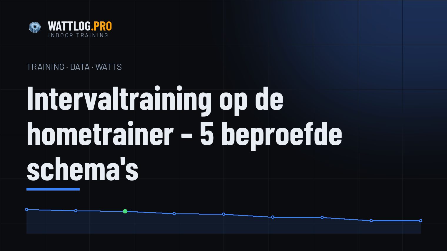 Intervaltraining op de hometrainer — 5 beproefde schema's