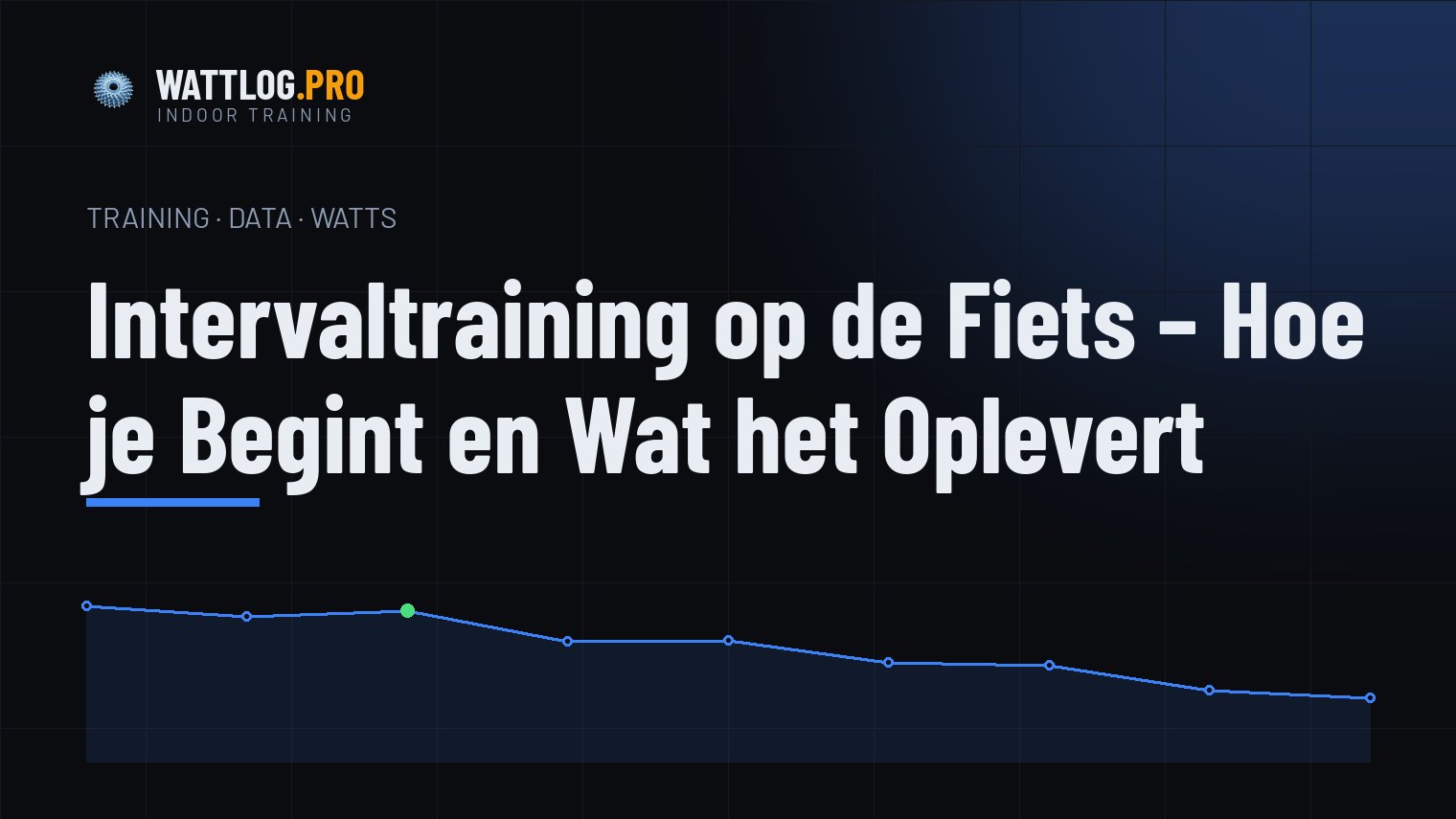 Intervaltraining op de fiets — hoe je begint en wat het oplevert