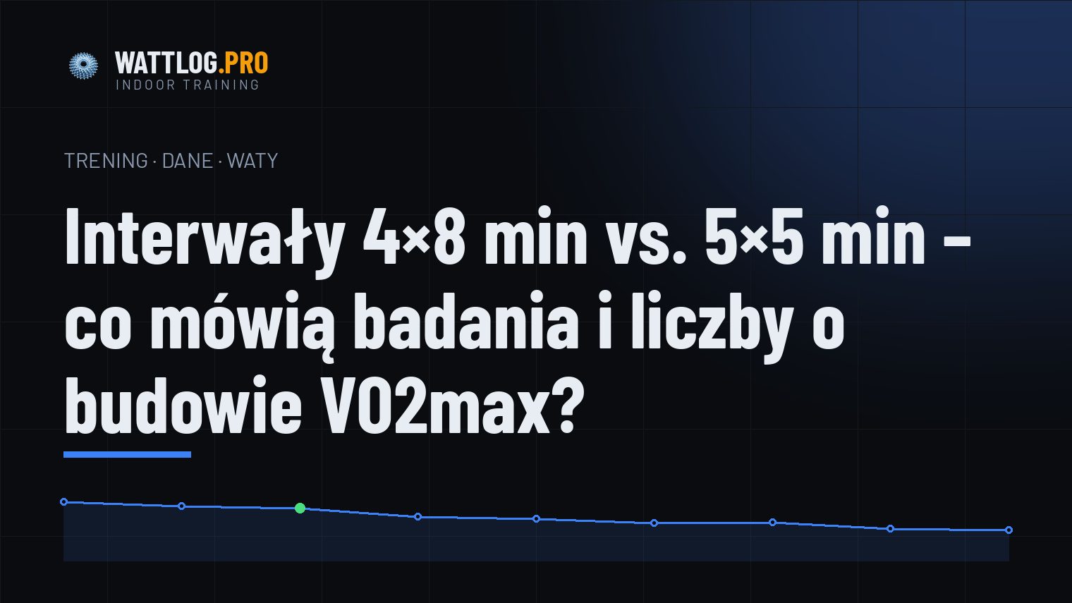 Interwały 4×8 min vs. 5×5 min — co mówią badania i liczby o budowie VO2max?