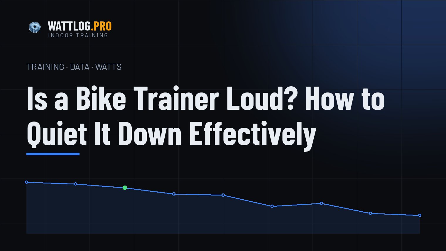 Is a bike trainer loud? How to quiet it down effectively
