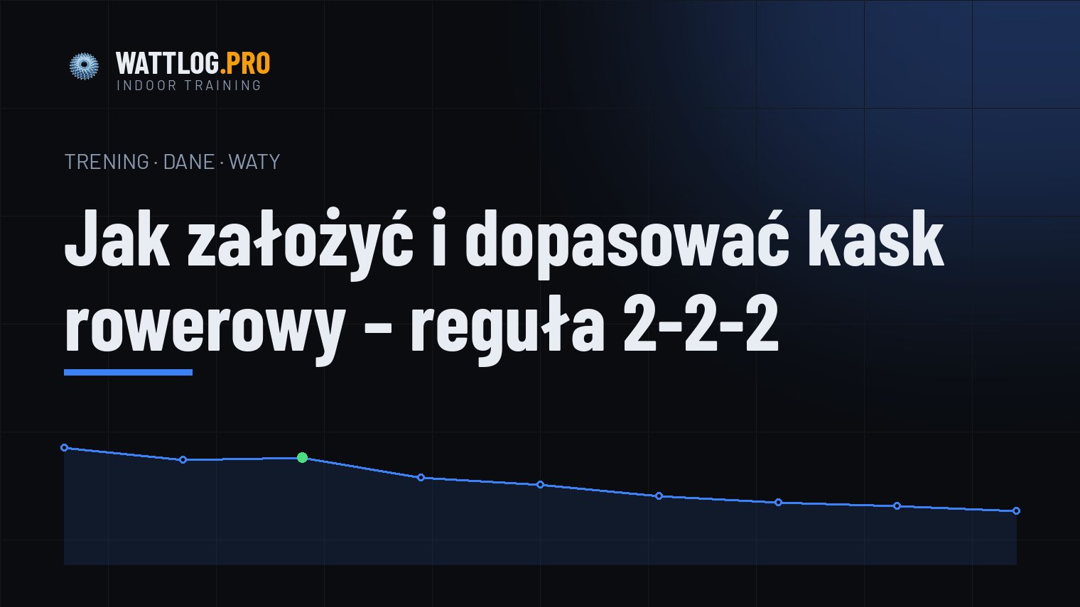 Jak założyć i dopasować kask rowerowy — reguła 2-2-2