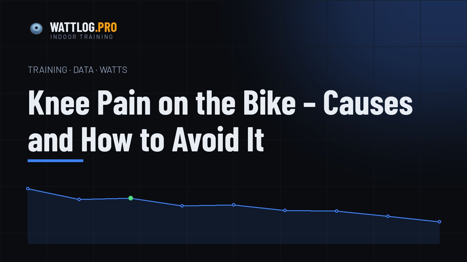 Knee pain on the bike — causes and how to avoid it
