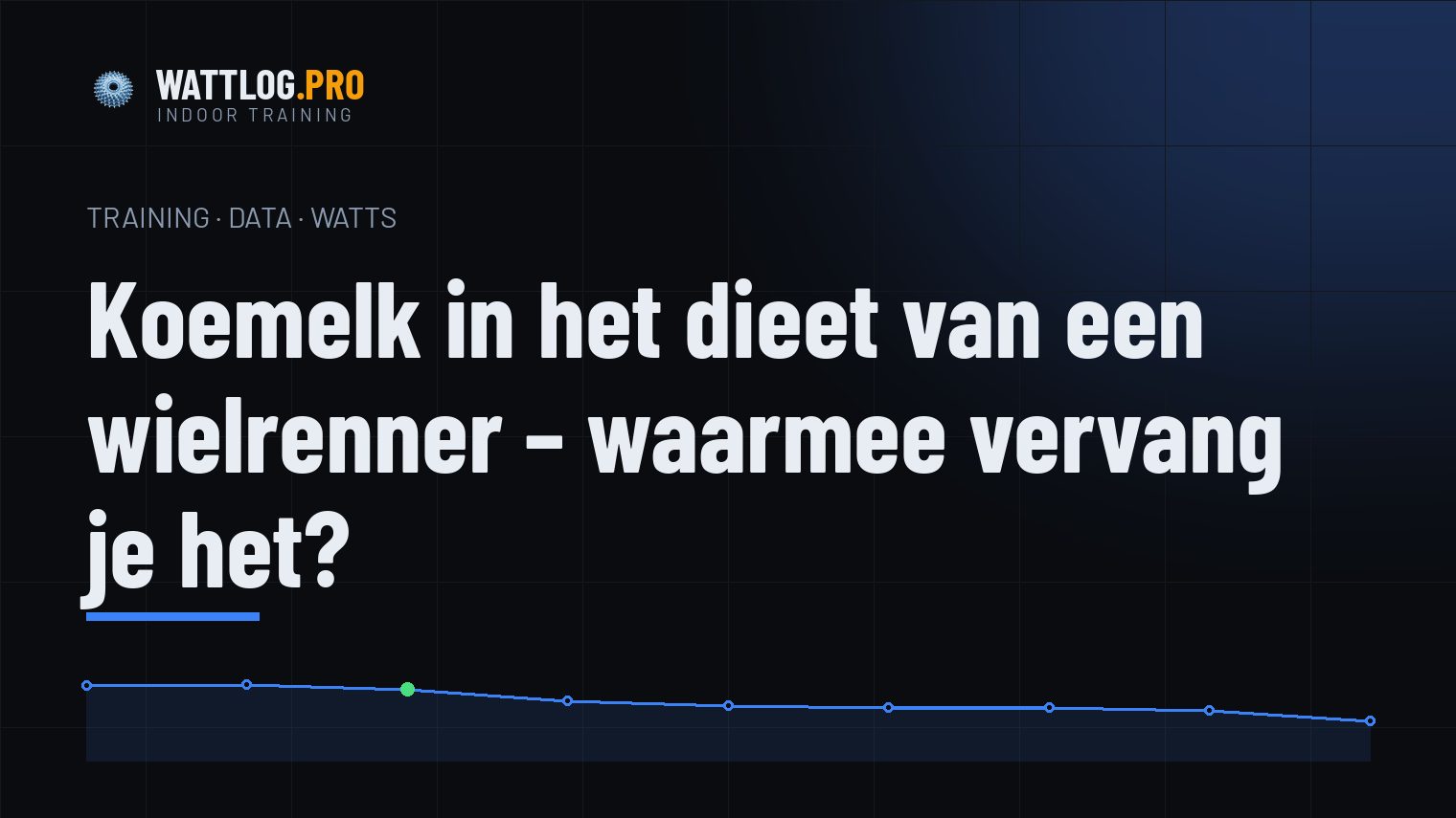 Koemelk in het dieet van een wielrenner — waarmee vervang je het?