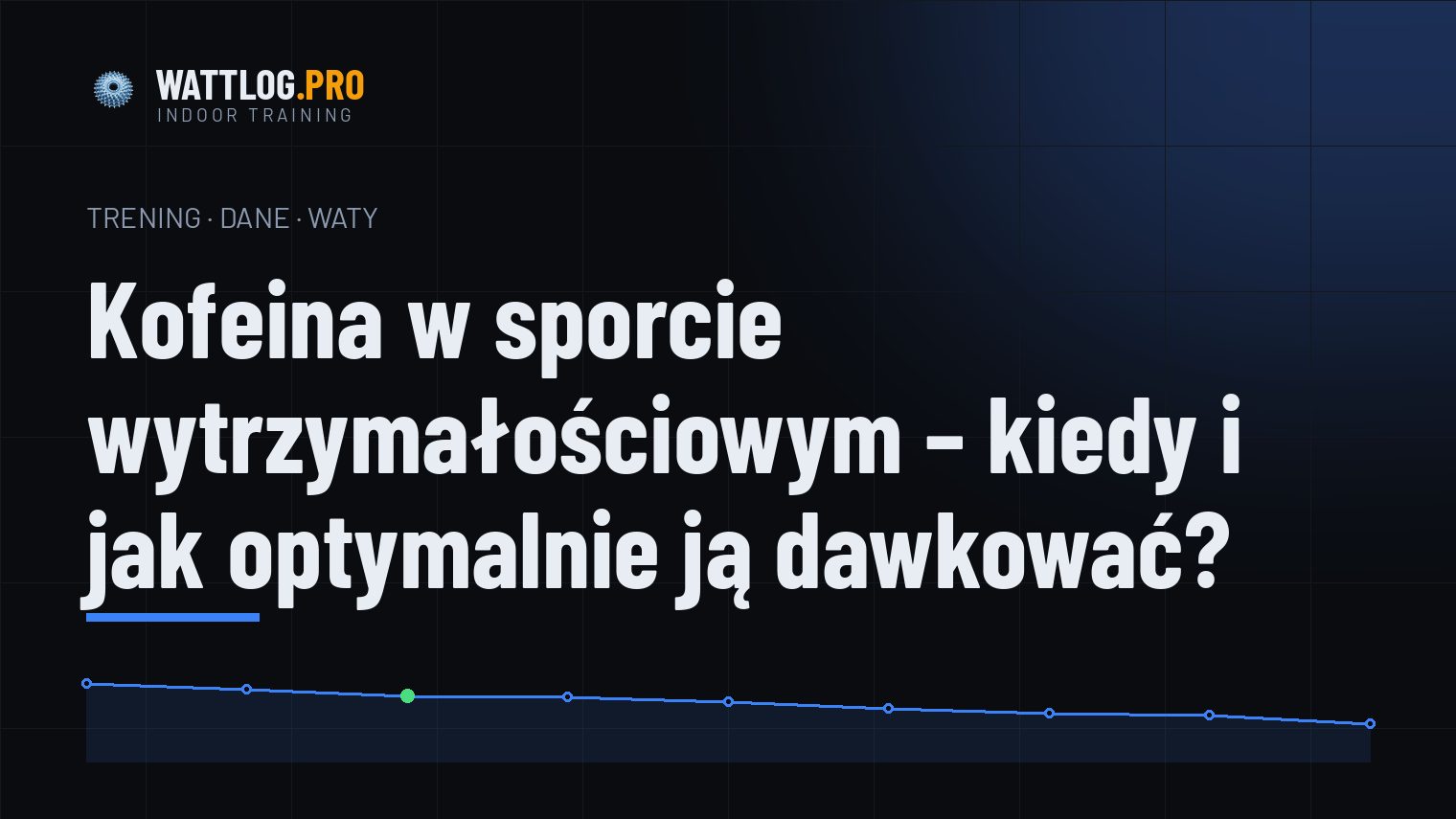 Kofeina w sporcie wytrzymałościowym — kiedy i jak optymalnie ją dawkować?